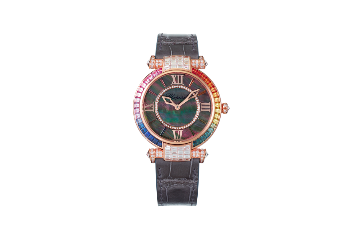 Chopard выпустил новые часы Imperiale Joaillerie Rainbow с разноцветными сапфирами (фото 3)