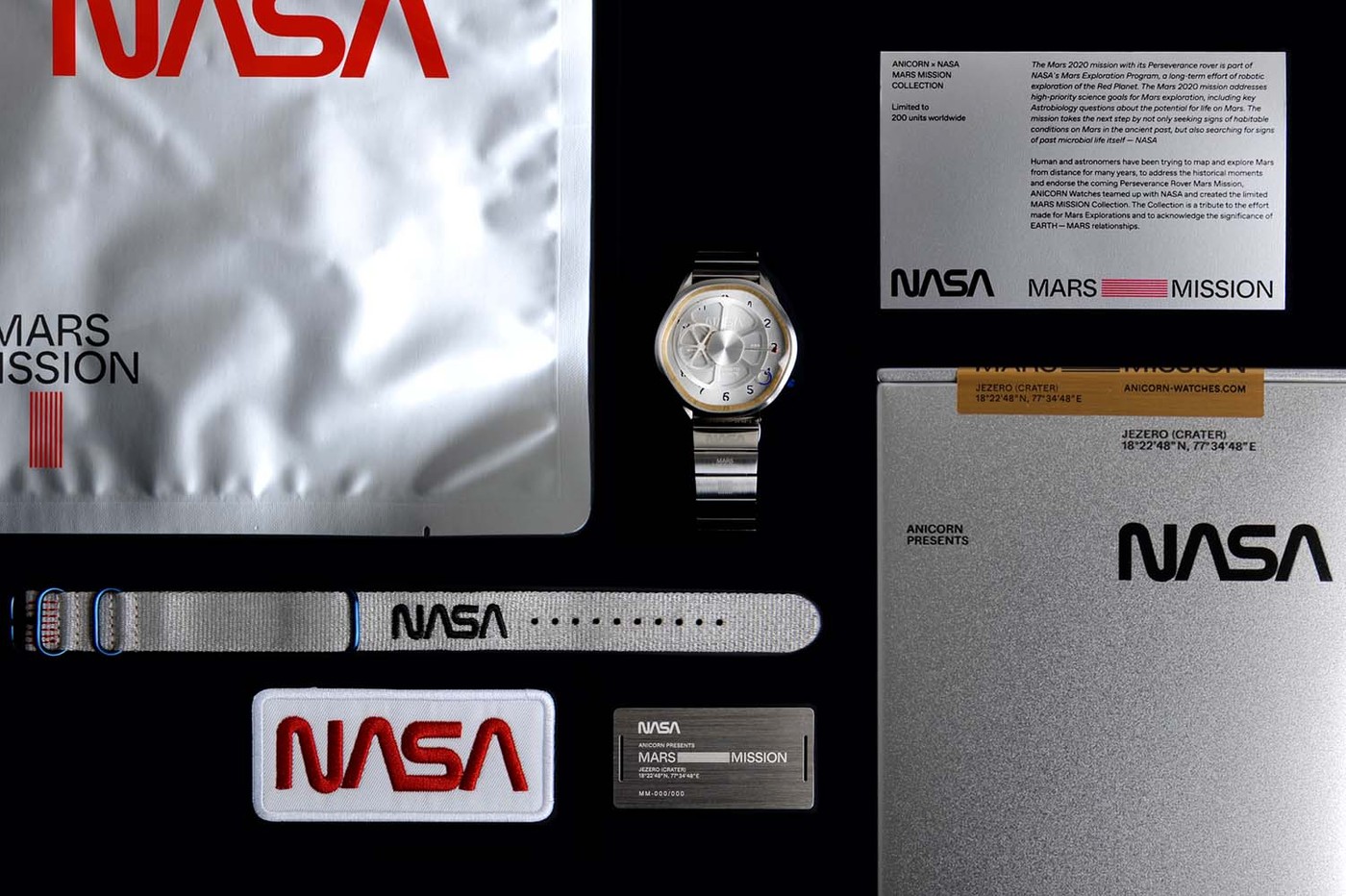 NASA посвятило лимитированную серию часов миссии на Марс (фото 1)
