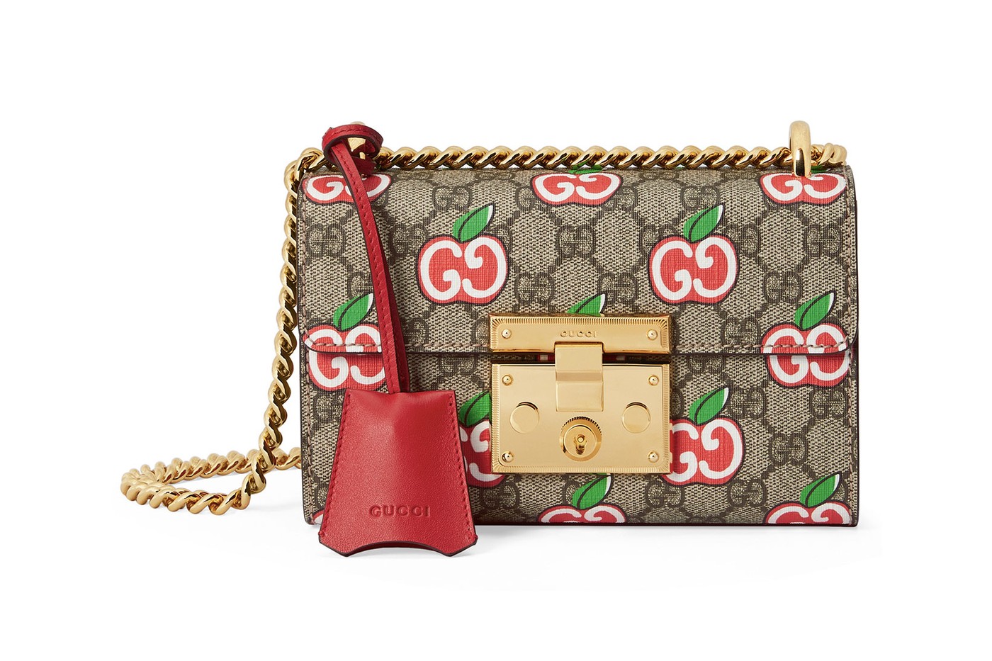 Gucci покрыл сумки принтом с яблоками в честь китайского Дня всех влюбленных (фото 4)