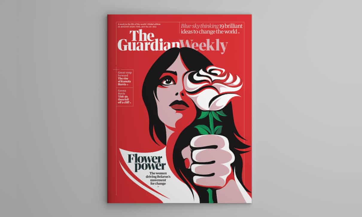 Обложку нового номера The Guardian Weekly посвятили женщинам Беларуси (фото 1)
