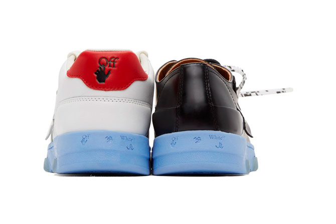 Off-White выпустил «перепутанную» пару обуви, состоящую из кроссовки и дерби (фото 4)