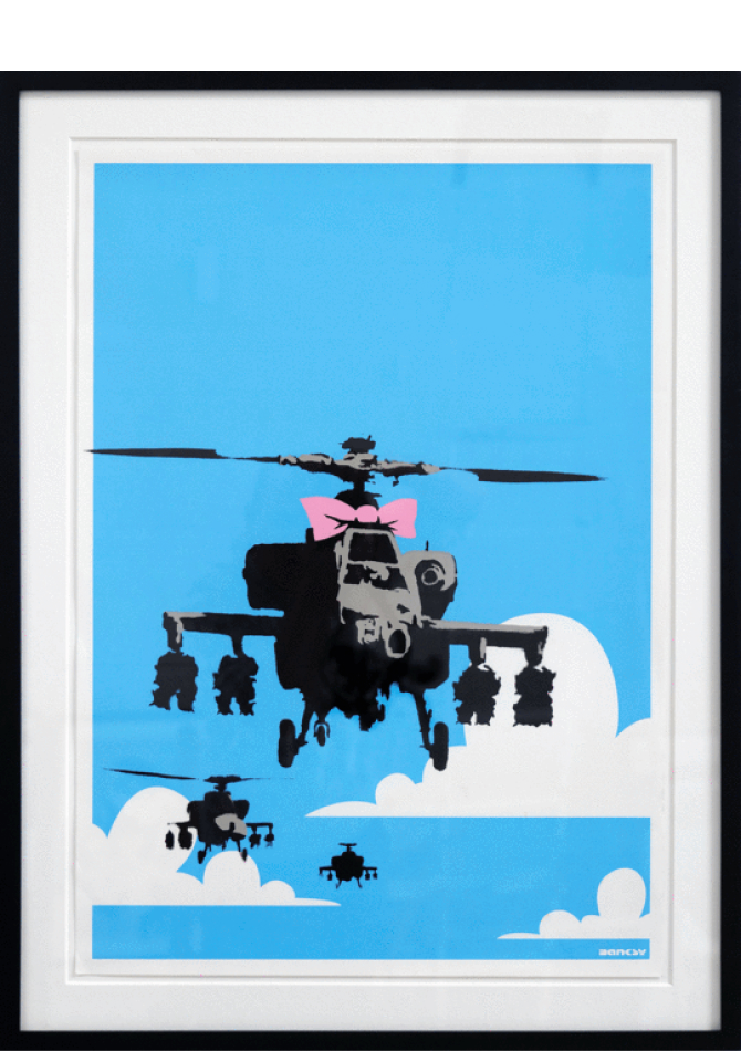 Бывший агент Бэнкси распродает работы художника из своей личной коллекции (фото 1)