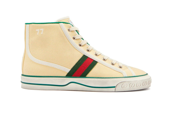 Gucci выпустил высокие кеды Tennis 1977 (фото 1)