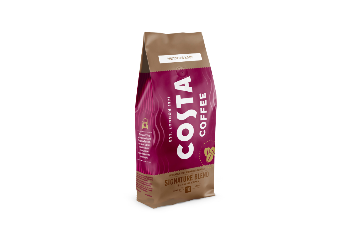 Costa Coffee выпустил четыре бленда кофе для домашнего приготовления (фото 9)