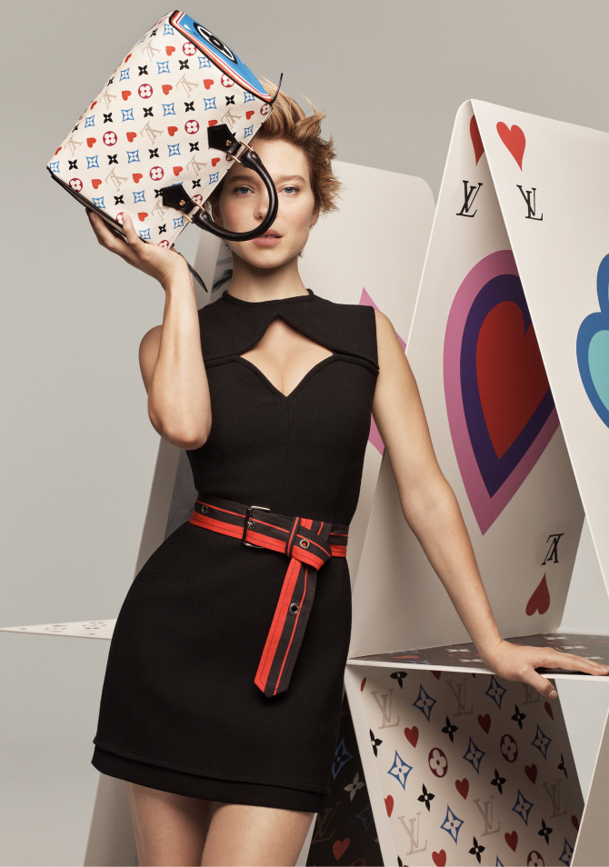 Louis Vuitton выпустил кампанию для круизную коллекцию с сердцами (фото 1)