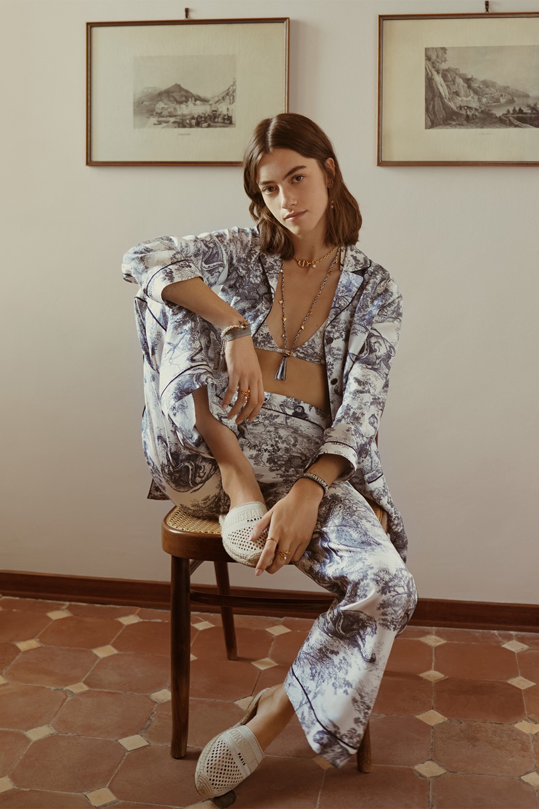Dior сделал коллекцию домашней одежды вместе с художником Пьетро Руффо (фото 4)