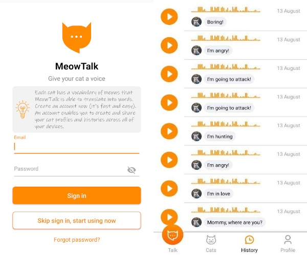 Появилось приложение-переводчик с кошачьего языка на человеческий (фото 1)