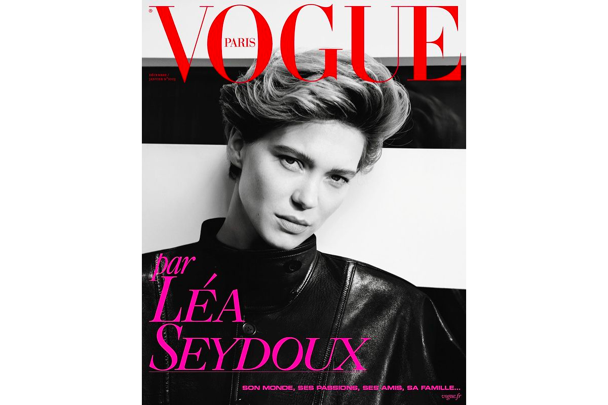 Леа Сейду стала приглашенным редактором нового номера Vogue Paris (фото 1)