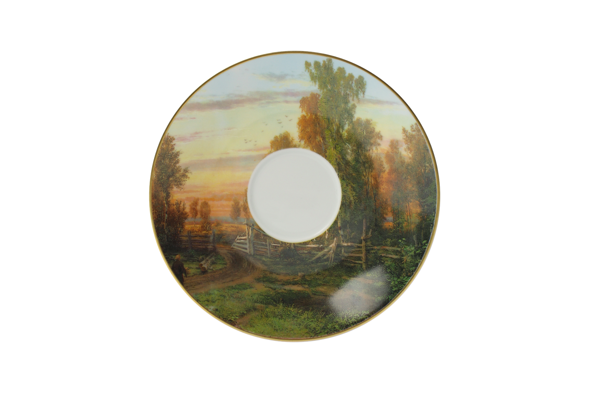 Bernardaud и Третьяковская галерея выпустили чайные пары по мотивам работ Ивана Шишкина (фото 6)