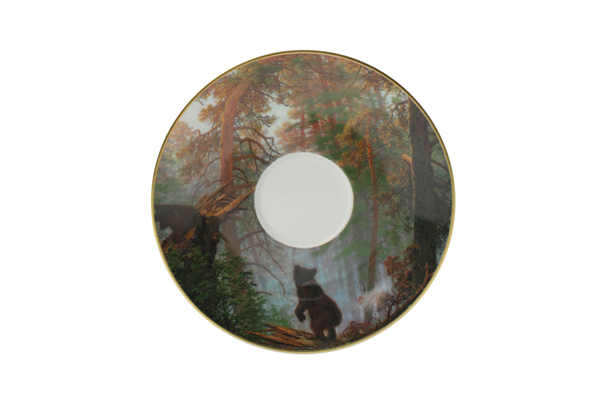 Bernardaud и Третьяковская галерея выпустили чайные пары по мотивам работ Ивана Шишкина (фото 4)