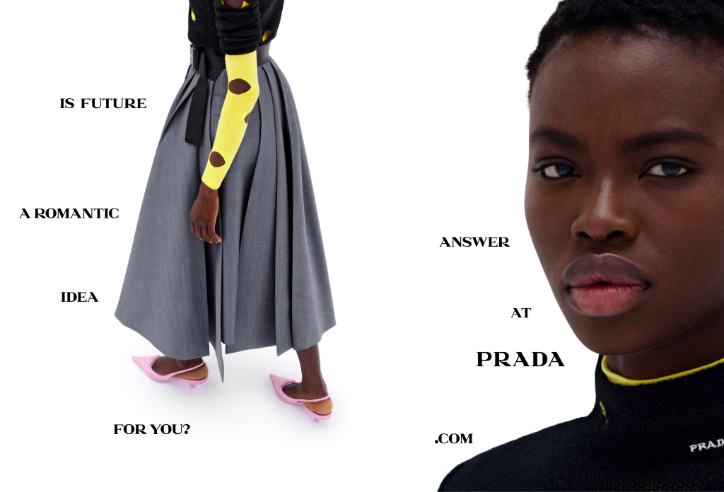 Миучча Прада и Раф Симонс задают вопросы о технологиях и будущем в новой кампании Prada (фото 2)