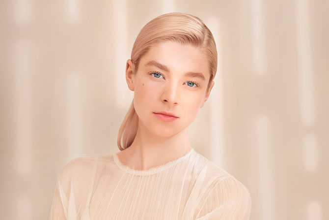 Хантер Шафер снялась в весенней кампании Shiseido (фото 3)