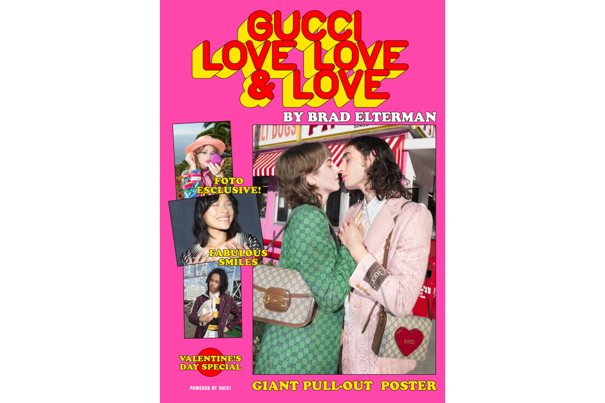 Gucci сделал фотозин ко Дню святого Валентина (фото 1)