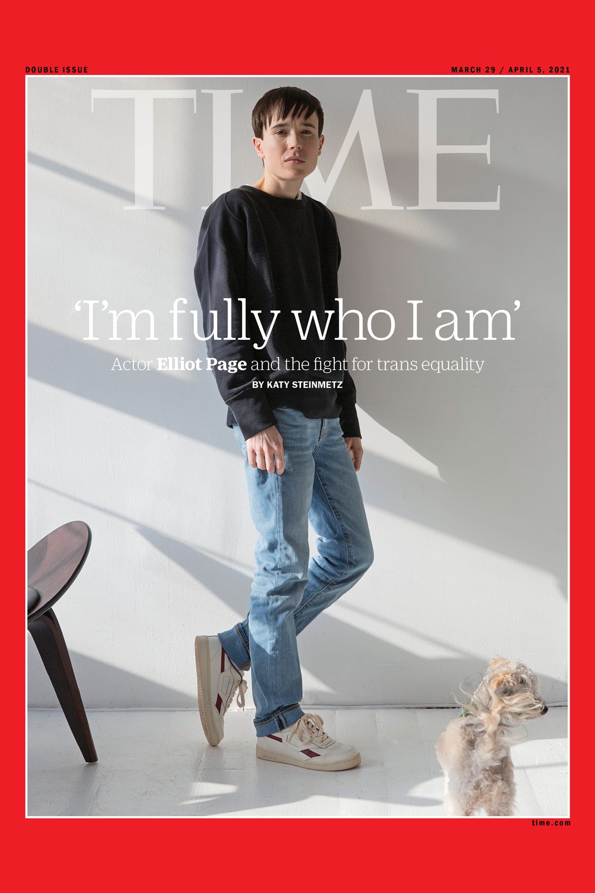 Эллиот Пейдж появился на обложке журнала «Time» (фото 1)