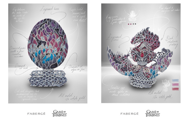 Fabergé создал драгоценное драконье яйцо в стиле «Игры престолов» (фото 1)