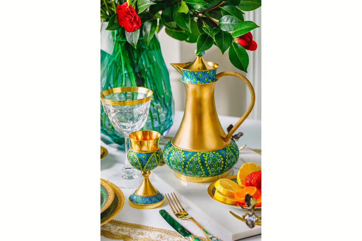 «Дом фарфора» и «Русские самоцветы» представили съемку с весенними сервировками стола (фото 9)