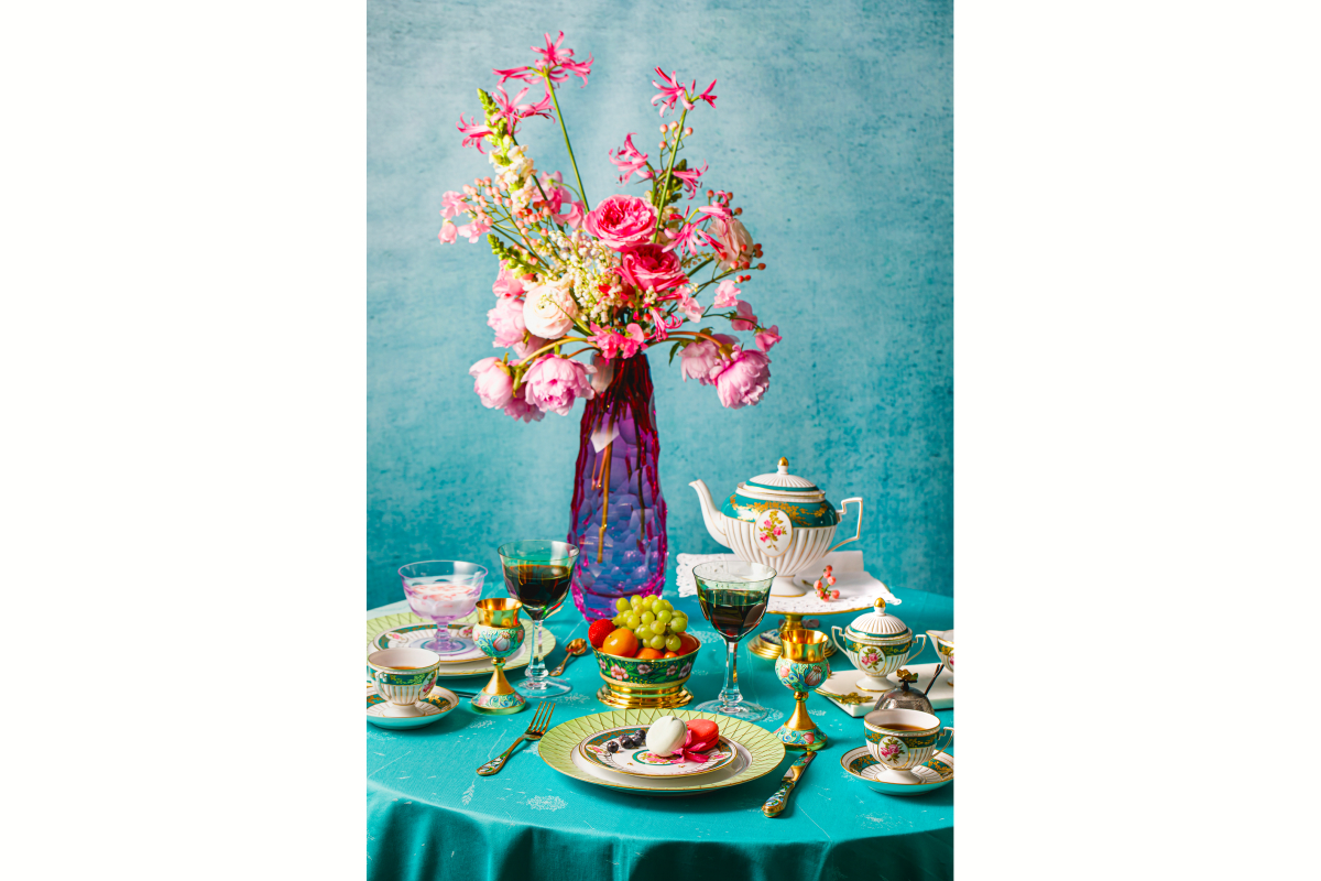 «Дом фарфора» и «Русские самоцветы» представили съемку с весенними сервировками стола (фото 10)
