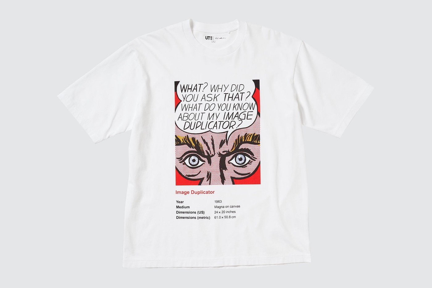 Uniqlo выпустил футболки с принтами по мотивам работ Роя Лихтенштейна (фото 6)