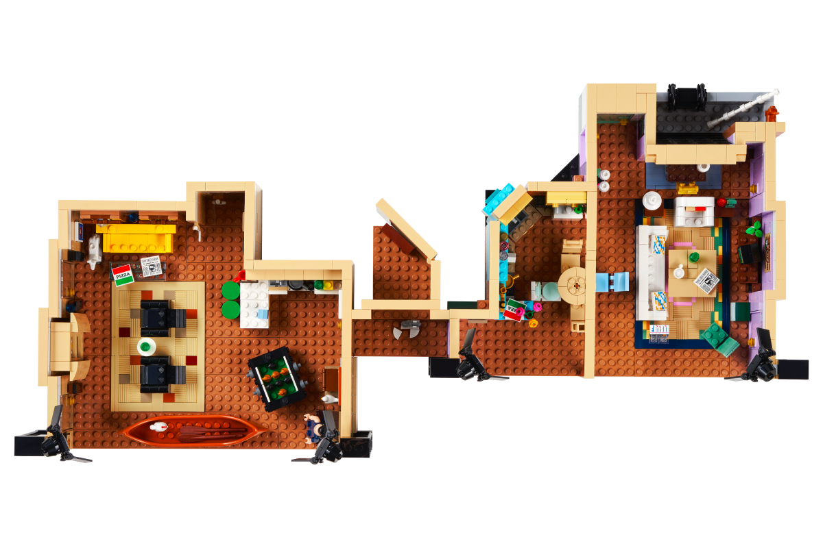 Lego выпустила конструктор с квартирами главных героев сериала «Друзья» (фото 3)