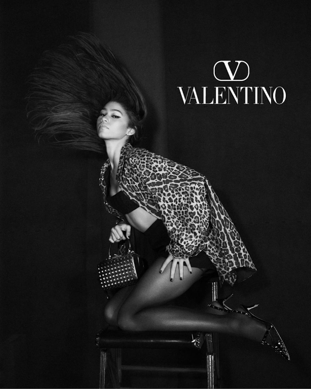 Зендая снялась в новой осенней кампании Valentino (фото 1)