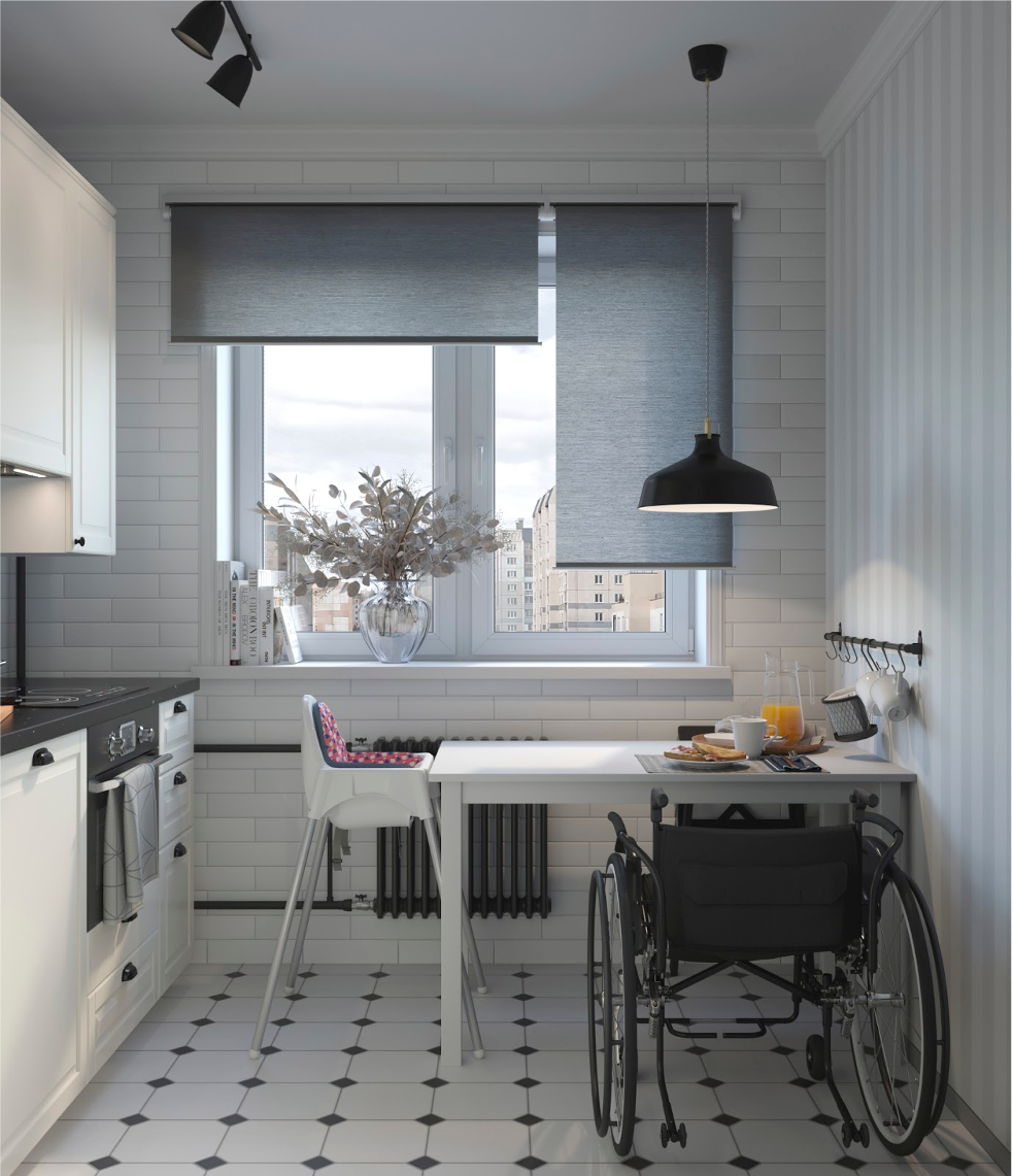 IKEA показала проекты квартир для людей с инвалидностью (фото 6)