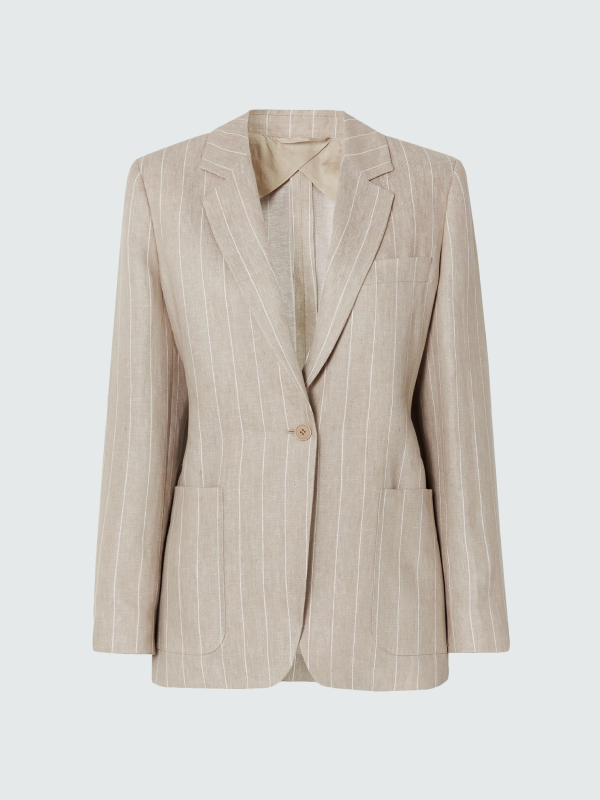 Жарко, но нужно соблюдать строгий дресс-код? Вот 15 льняных пиджаков нам в помощь (фото 1)