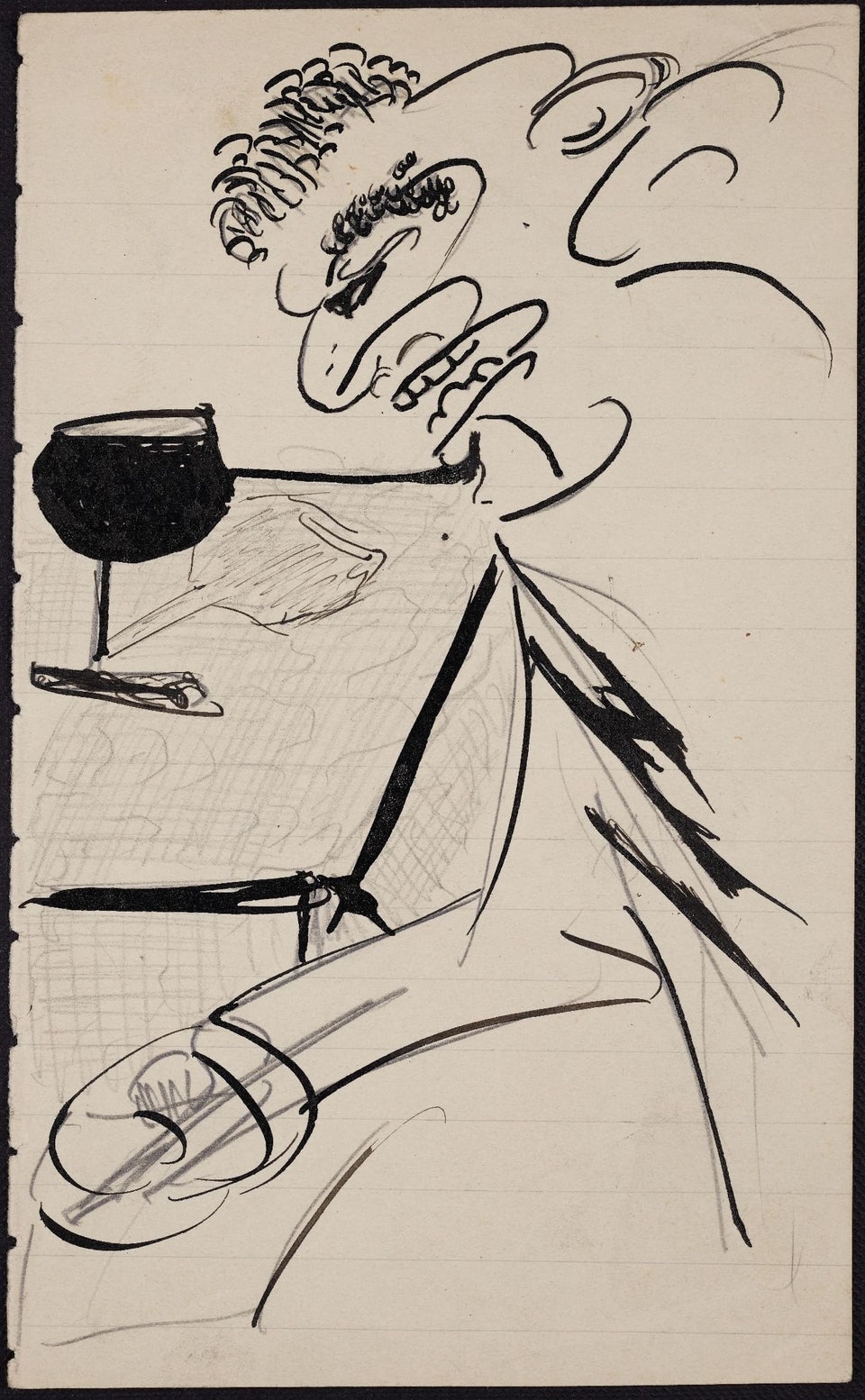 Национальная библиотека Израиля опубликовала рисунки, письма и рукописи Франца Кафки (фото 1)