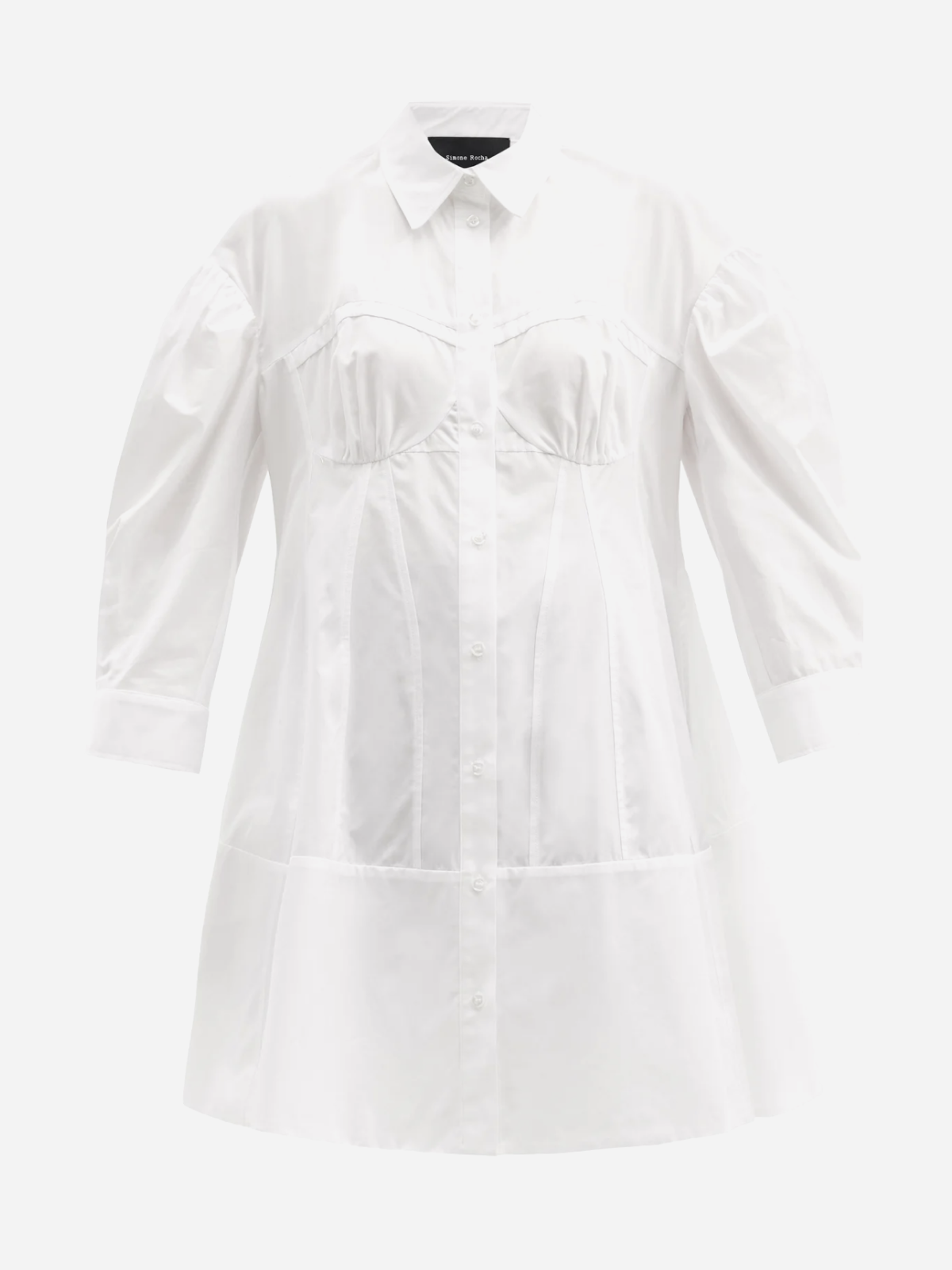 На свадьбу, после свадьбы или просто так: 20 лаконичных белых платьев на лето (фото 19)