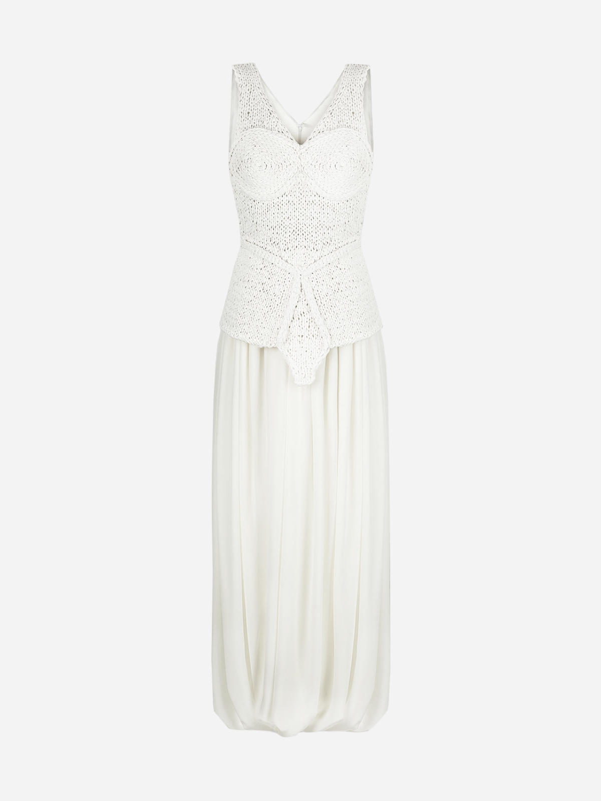 На свадьбу, после свадьбы или просто так: 20 лаконичных белых платьев на лето (фото 13)