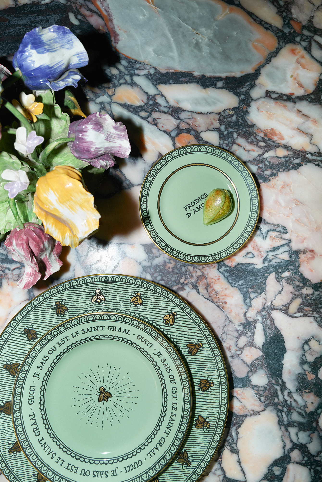 Gucci Décor выпустил новую коллекцию посуды и предметов интерьера (фото 6)