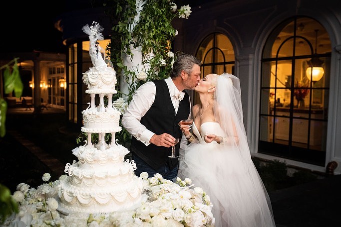 Гвен Стефани вышла замуж за певца Блейка Шелтона — и показала фотографии со свадьбы (фото 2)