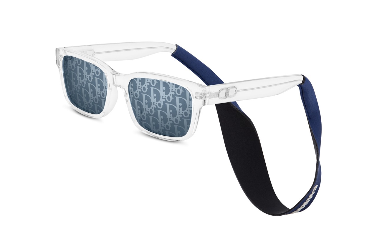 Ким Джонс выпустил очки с узором Oblique на линзах для пляжной капсулы Dior (фото 7)