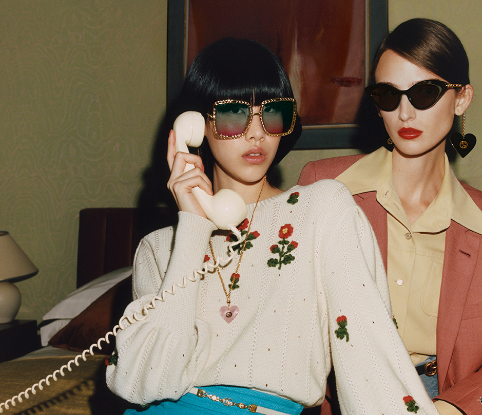 Gucci представил новую рекламную кампанию солнцезащитных очков (фото 3)