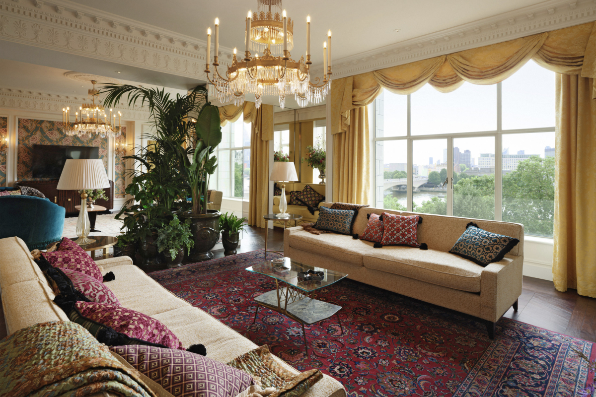 В лондонском отеле The Savoy появился люкс с интерьером от Gucci (фото 5)