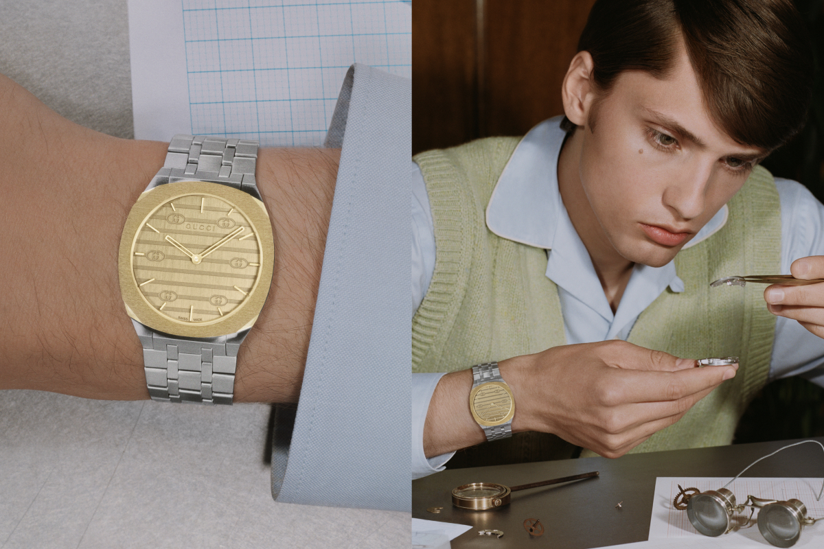 Алессандро Микеле показал новую кампанию часов Gucci 25H (фото 3)