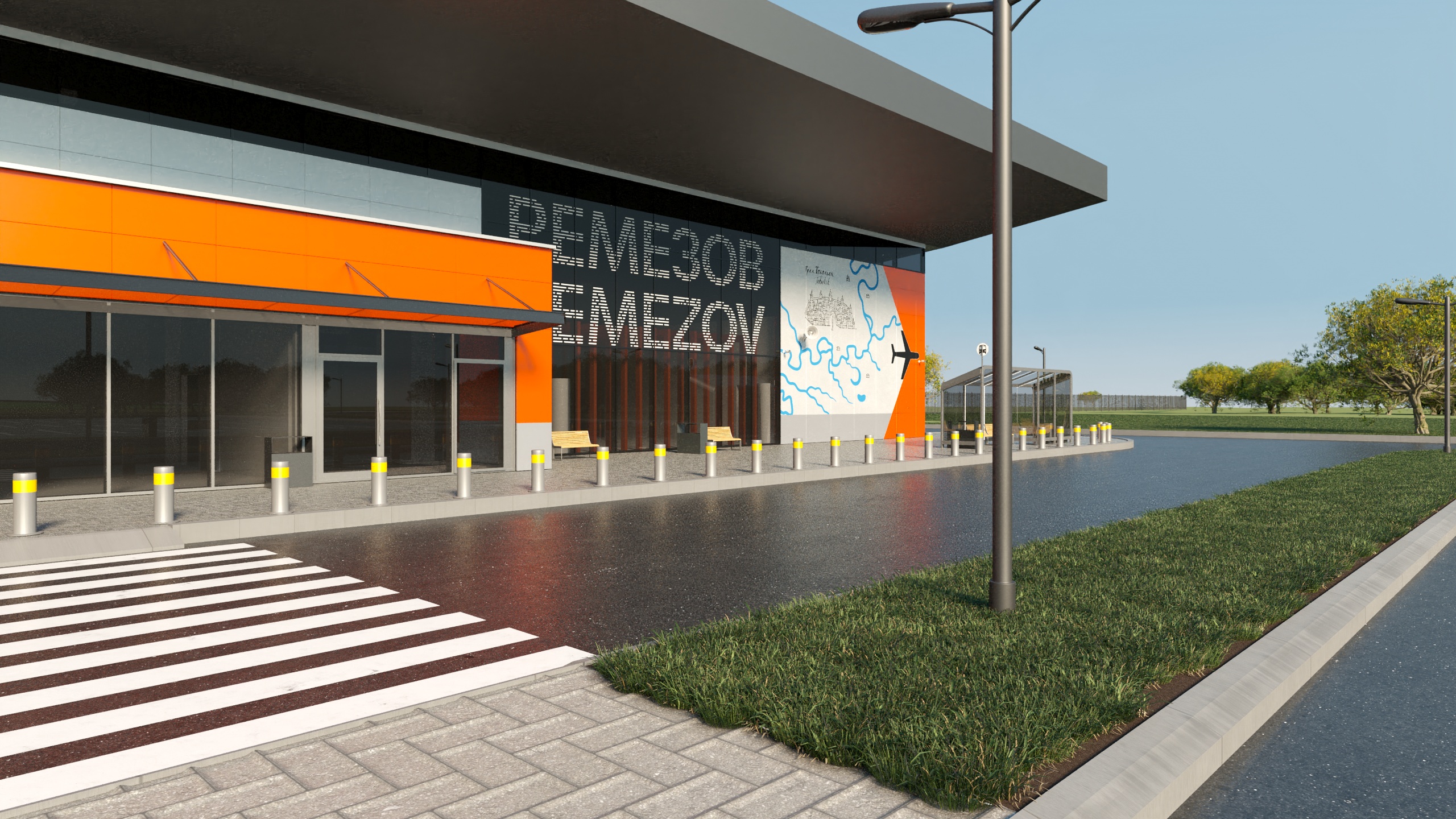 В Тобольске презентовали дизайн-концепт нового аэропорта (фото 6)