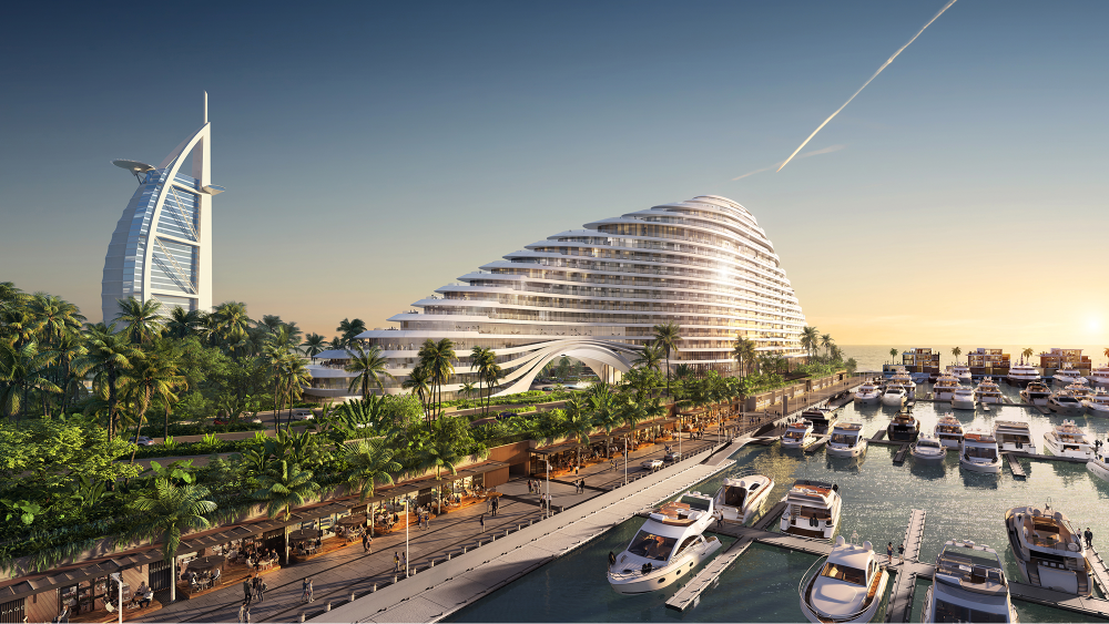 Jumeirah Group откроет новый отель в Дубае в форме яхты (фото 6)