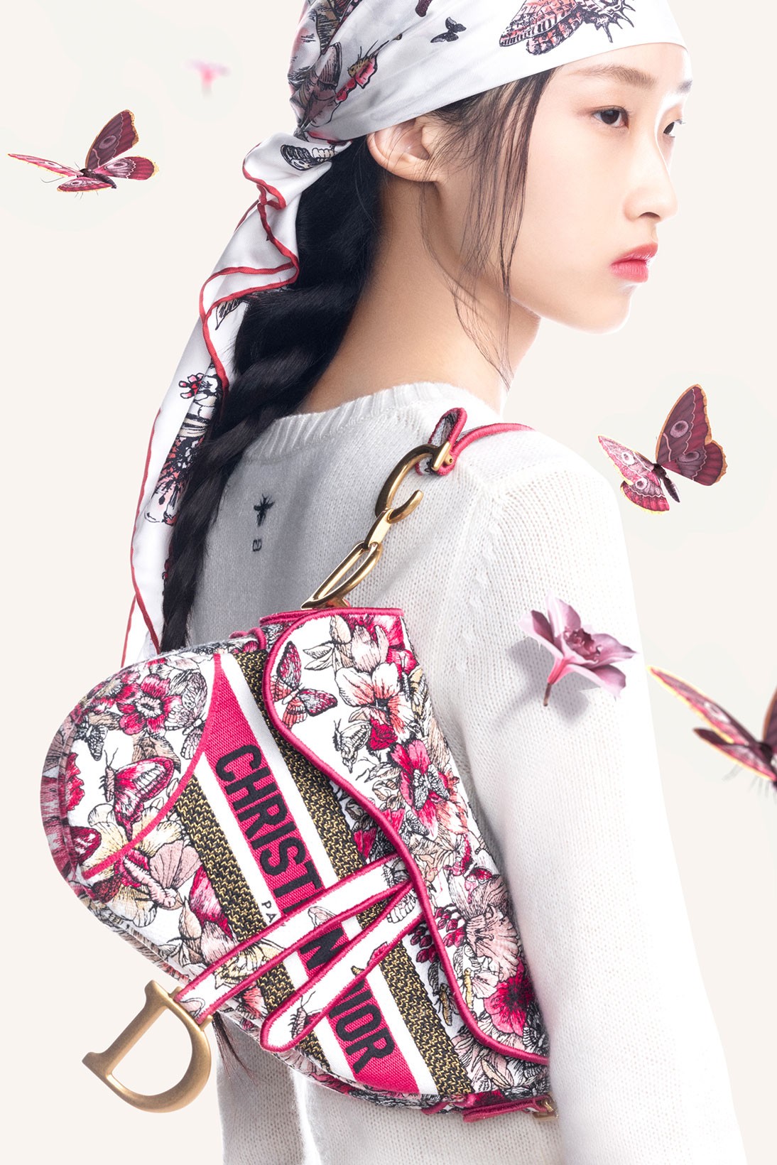 Бабочки и розовый цвет: Dior представил коллекцию к китайскому Новому году (фото 6)