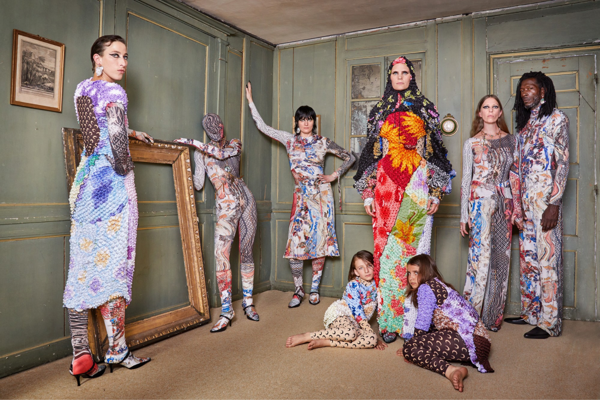 Marine Serre посвятил кампанию весенне-летней коллекции дому (фото 4)