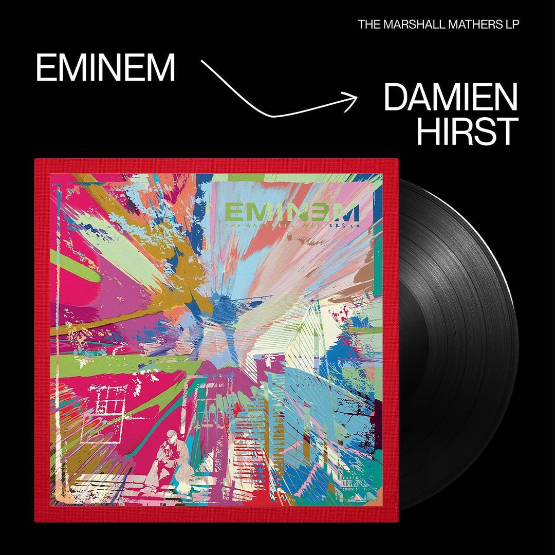 Дэмиен Херст создал альтернативные обложки для всех альбомов Эминема (фото 8)