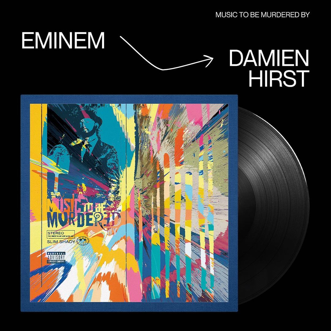 Дэмиен Херст создал альтернативные обложки для всех альбомов Эминема (фото 9)