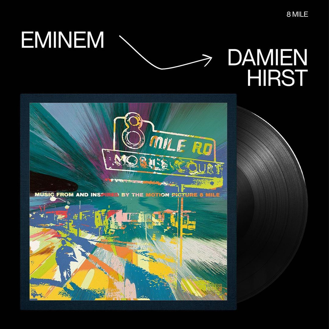 Дэмиен Херст создал альтернативные обложки для всех альбомов Эминема (фото 10)