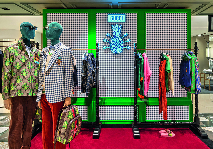 Gucci открыл поп-ап новой коллекции Pineapple в Москве (фото 2)