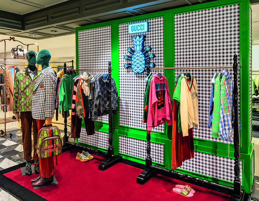 Gucci открыл поп-ап новой коллекции Pineapple в Москве (фото 1)