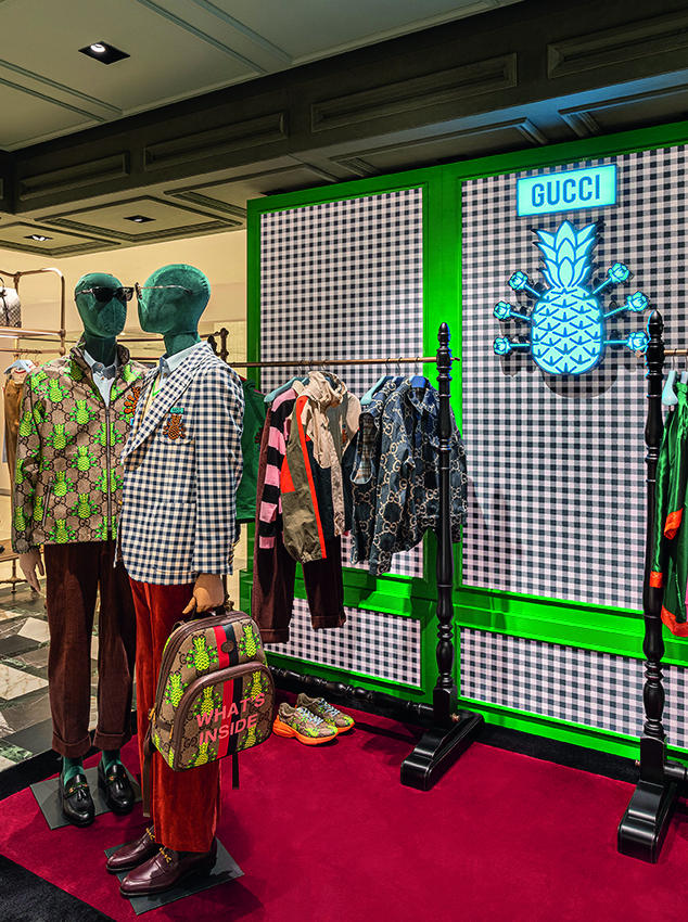 Gucci открыл поп-ап новой коллекции Pineapple в Москве (фото 3)