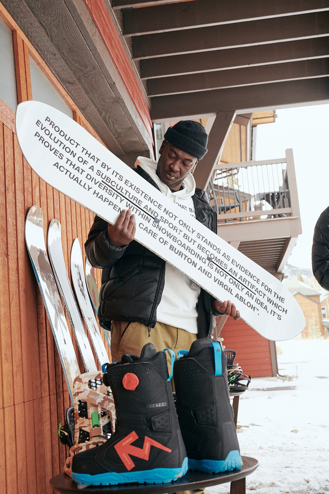 Burton представил разработанную с Вирджилом Абло коллекцию сноубордов (фото 2)
