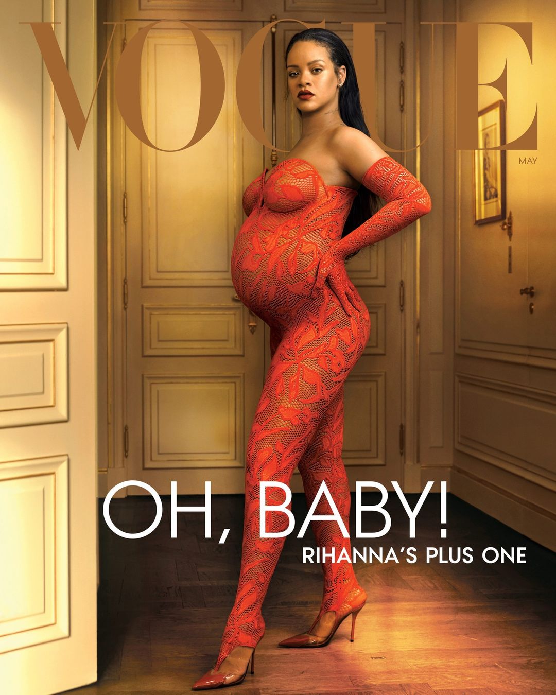 Рианна стала главной героиней майского номера американского Vogue (фото 1)