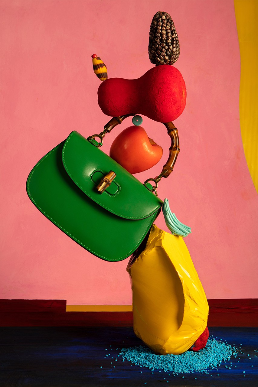 Gucci вместе с художниками переосмыслил культовые сумки (фото 1)