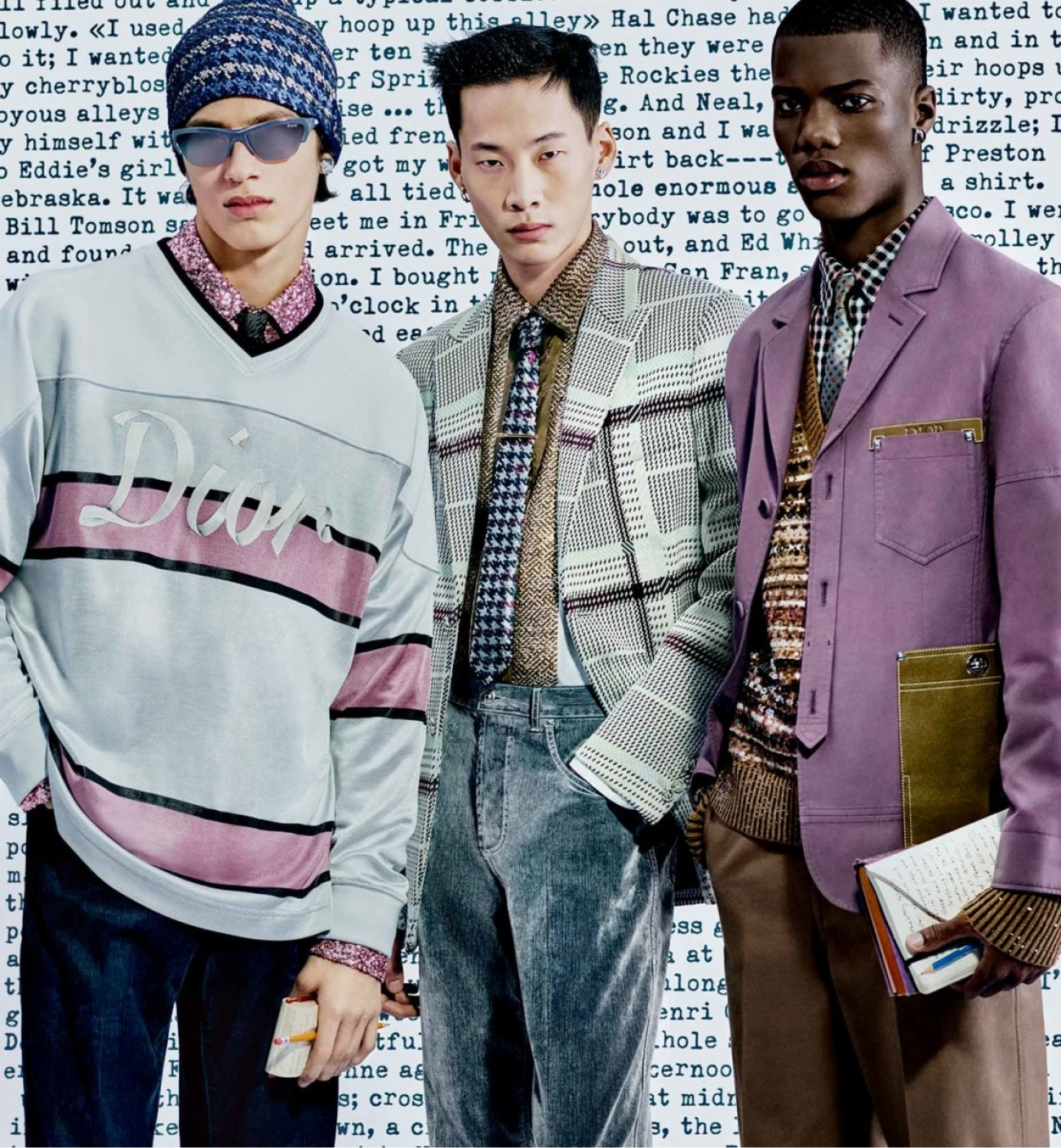 Dior посвятил рекламную кампанию новой мужской коллекции поэзии (фото 5)