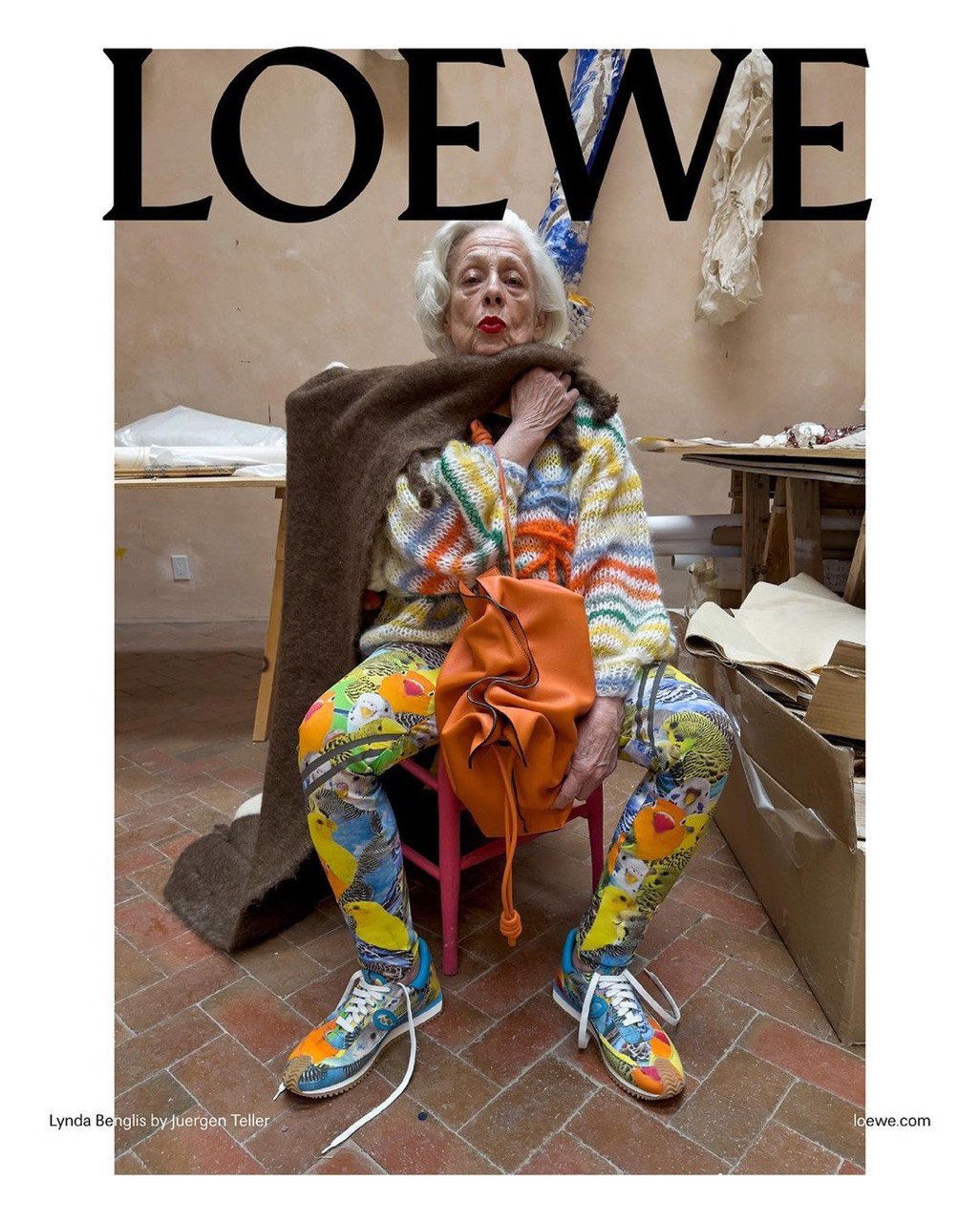 В новой кампании Loewe снялись Энтони Хопкинс и Кайя Гербер (фото 4)